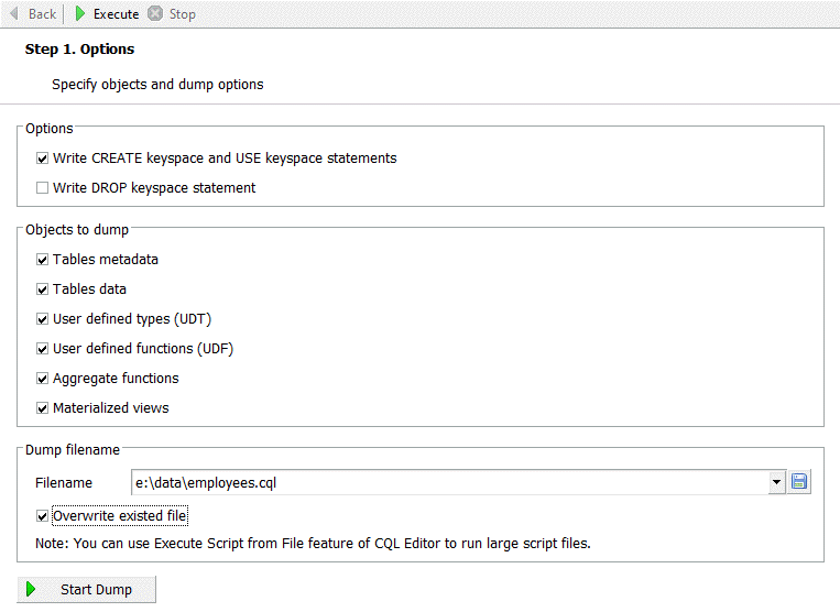 The best free admin tool for Cassandra on Windows and Mac