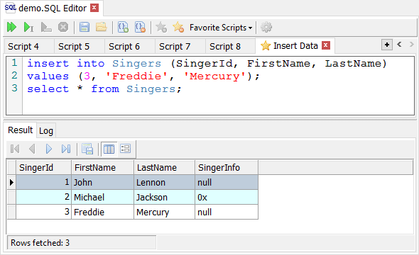 Spanner SQL Editor Tool