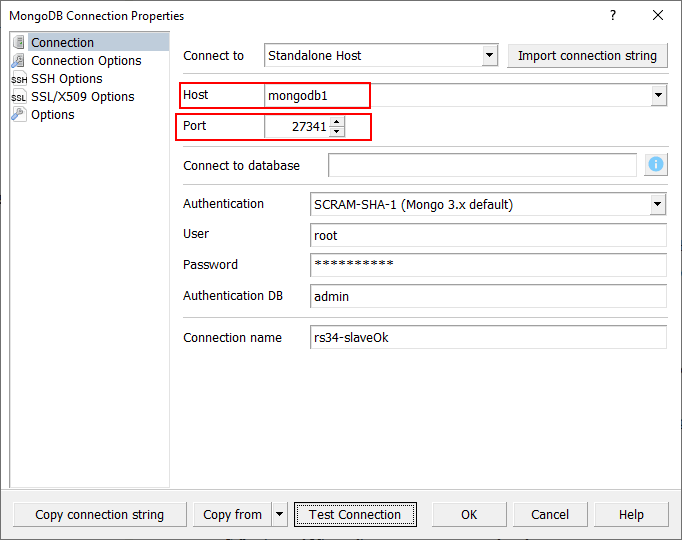 Not master error use primary replica set member