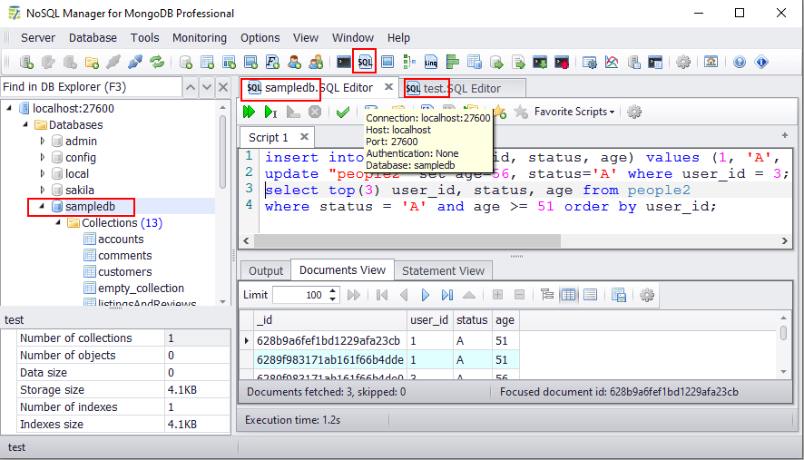 SQL Editor